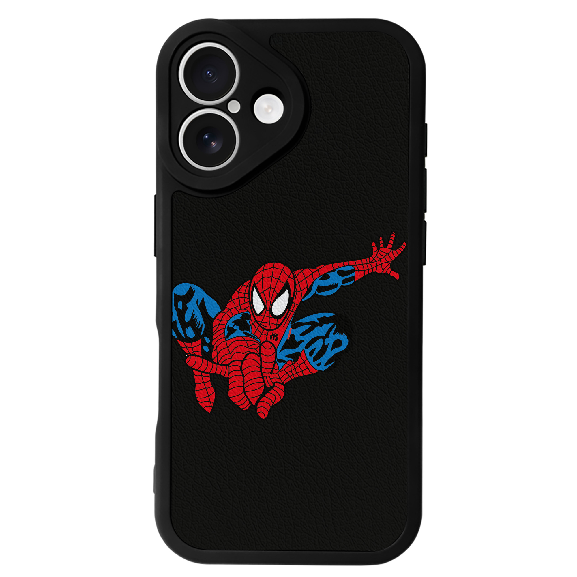 （画像用） アベンジャーズ The Avengers 【iPhone 16シリーズ対応】シリコンスマホケース（レザー調） 材質：シリコン